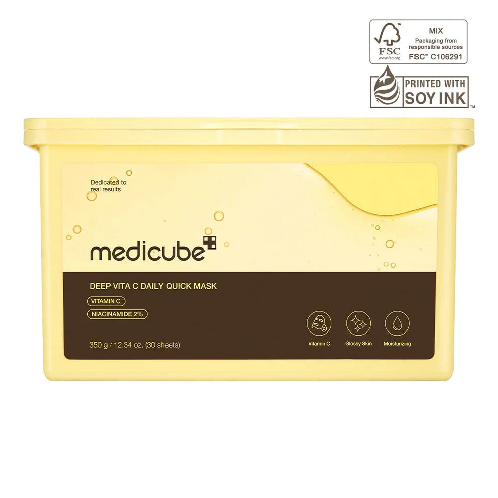 Medicube Deep Vita C Daily Quick 30 Sheet Masks