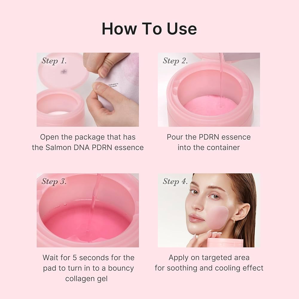 Medicube Pink Pdrn Collagen Toning Gel Toner Pad (70 pads)