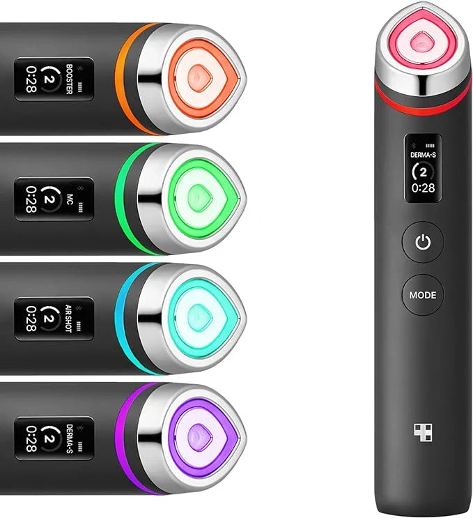 Booster Pro 6-in-1 Korean Glow Facial Device for Glow, Pore Care & Better Absorption