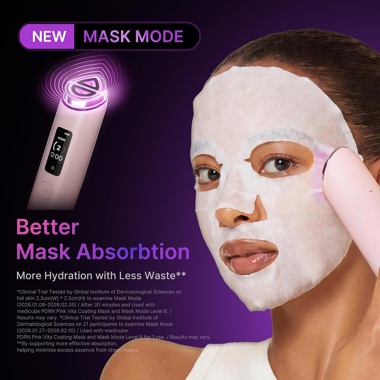 medicube Booster Pro X2™ | 7-in-1 Glow Beauty Device (PINK)