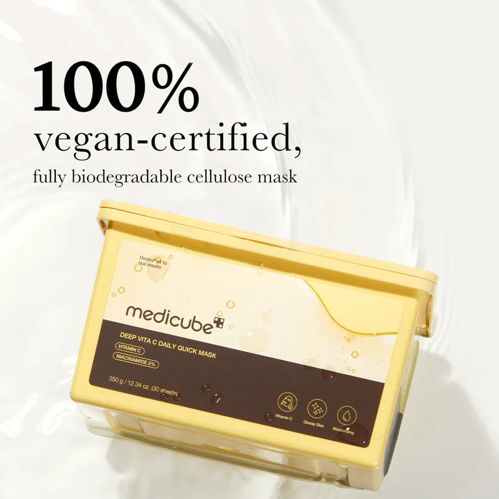 Medicube Deep Vita C Daily Quick 30 Sheet Masks