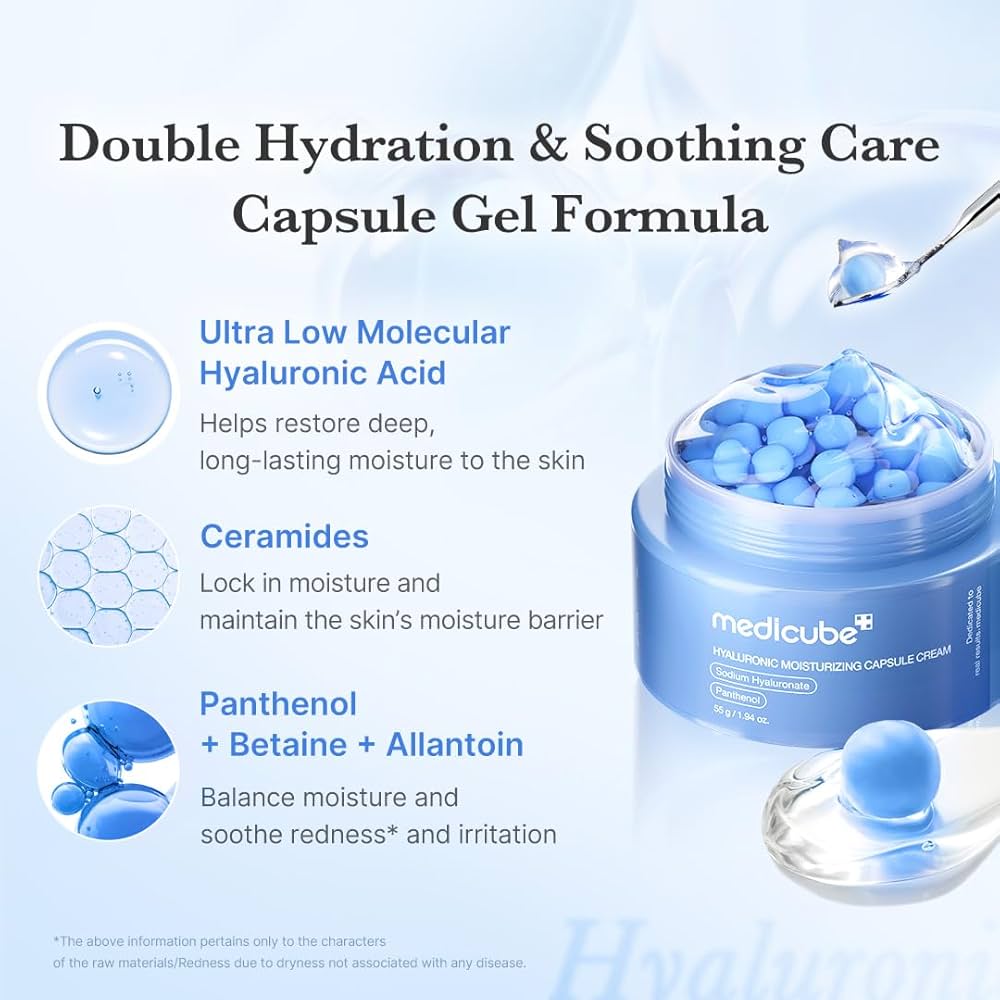 Medicube Hyaloronic Moisturizing Capsule Cream 55g
