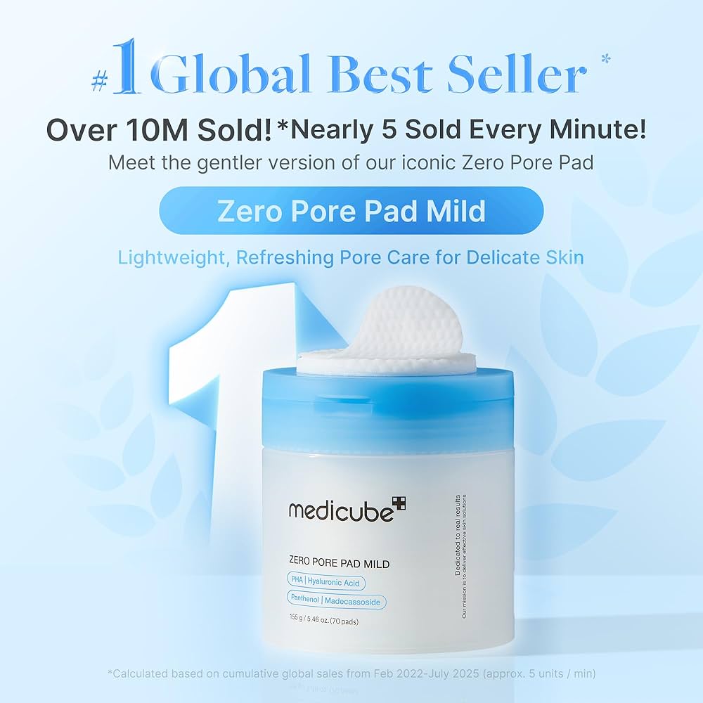 Medicube Zero Pore Pad Mild (70 Pads)