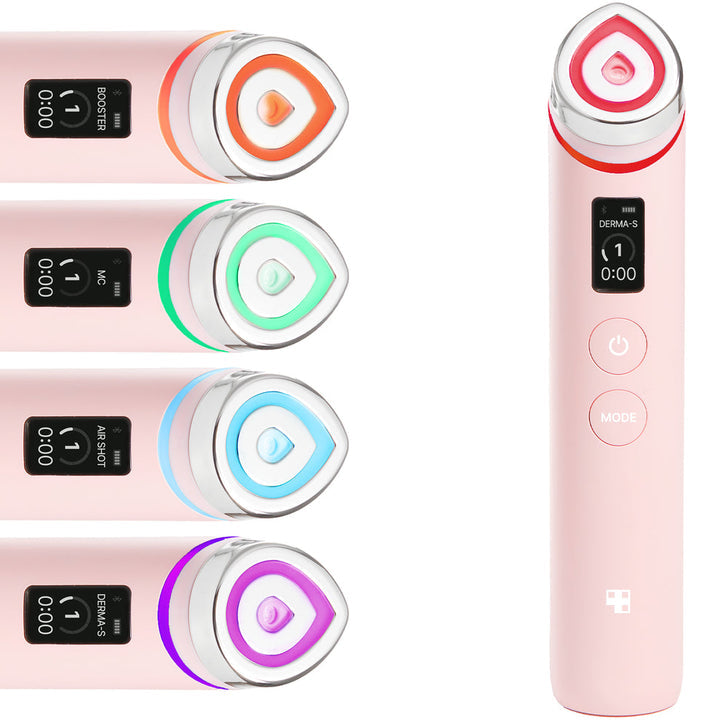 Booster Pro 6-in-1 Korean Glow Facial Device for Glow, Pore Care & Better Absorption